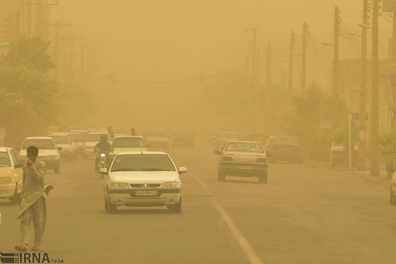 وزش باد شدید در هرمزگان، کرمان و سیستان/ هشدار زرد برای مناطق ساحلی خزر