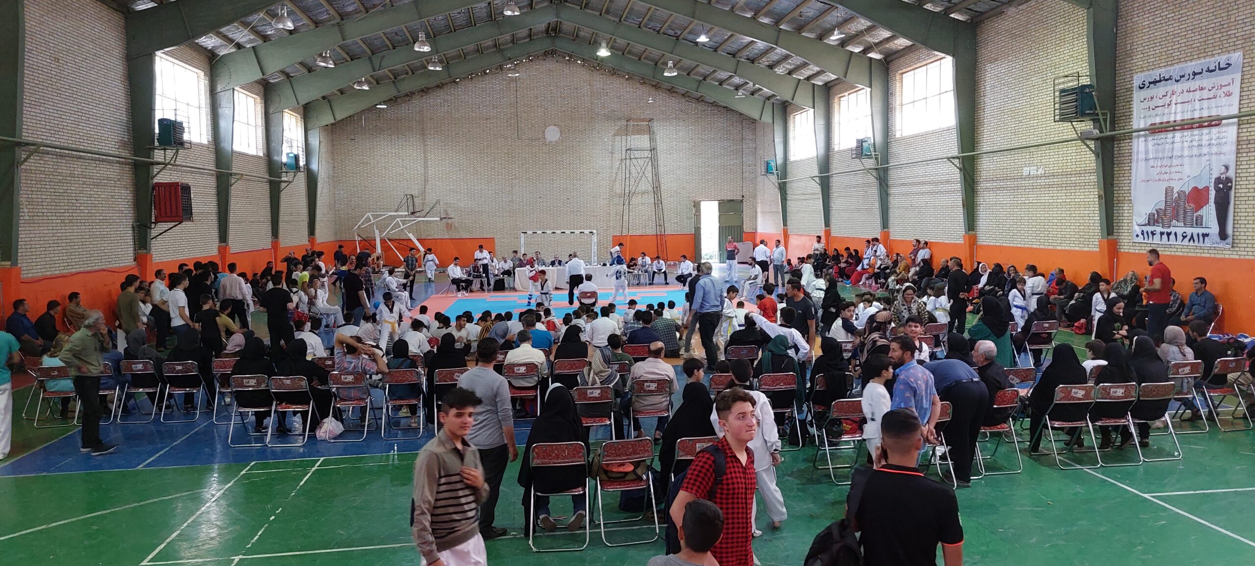 رقابت های تکواندو مراغه با حضور ۱۸۰ ورزشکار برگزار شد