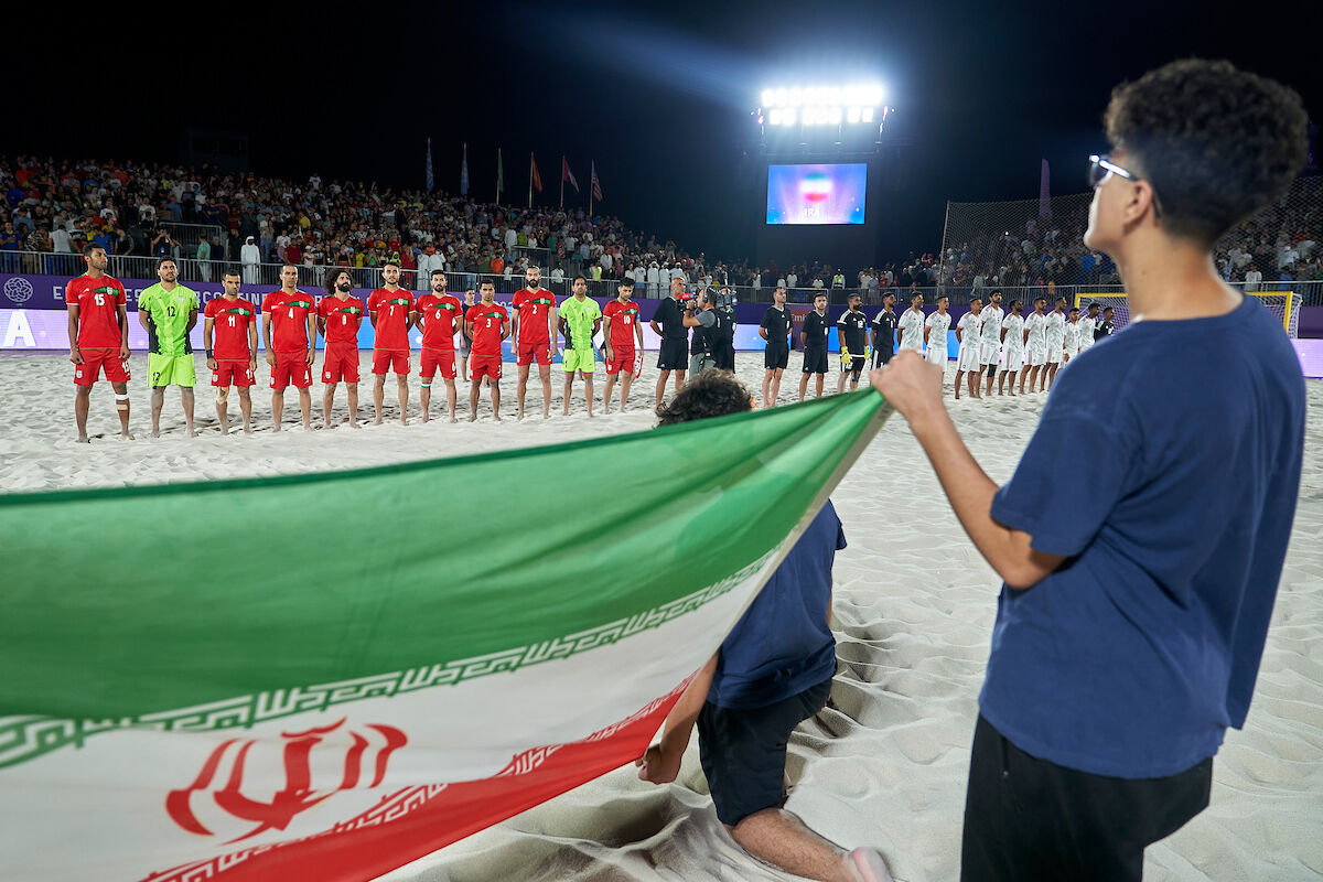 انگیزه بالای ملی‌پوشان ساحلی ایران برای کسب عنوان قهرمانی