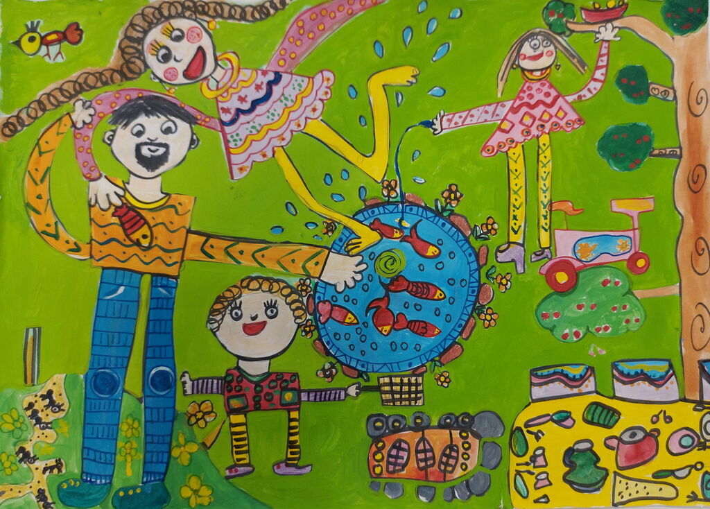 هنرنمایی ۱۶ کودک و نوجوان نقاشِ ایرانی در ژاپن
