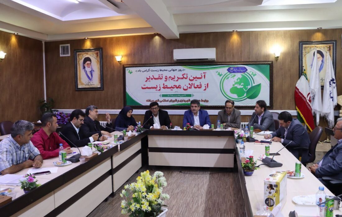 تجلیل و تکریم فعالان زیست محیطی توسط شهرداری و شورای شهر مراغه