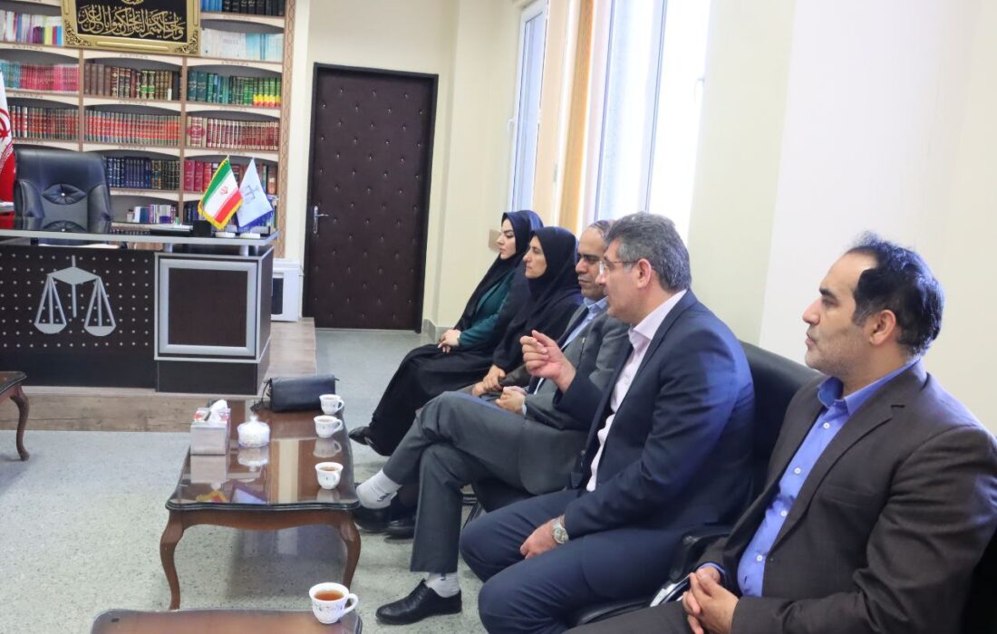 بمناسبت هفته قوه قضاییه دیدار سرپرست شهرداری، اعضای شورای اسلامی شهر مراغه